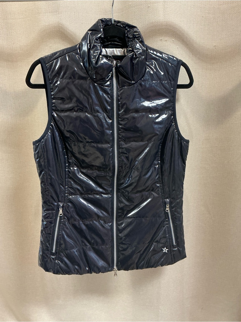 Lohla Sport The Wet Look Gilet Vest Navy